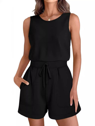 Damen Jumpsuit mit lässigem Schnitt und praktischen Taschen