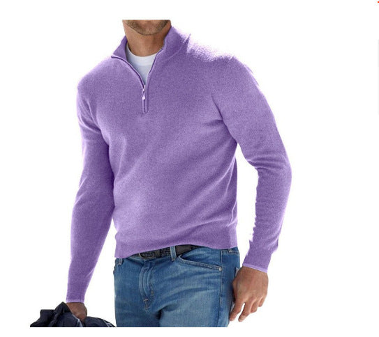 Merino Herren V-Ausschnitt Pullover