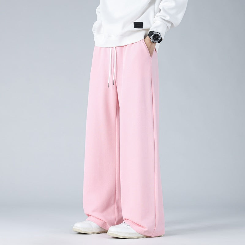Herren Weite Oversize-Baggy-Loungehose mit Tunnelzugbund und fließender Jersey‑Qualität Shop Nory