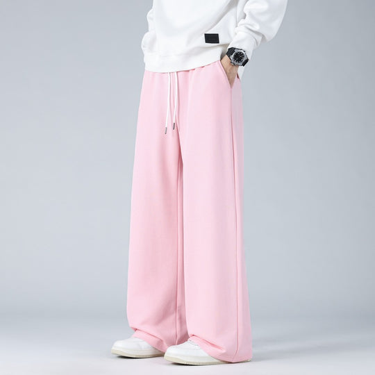 Herren Weite Oversize-Baggy-Loungehose mit Tunnelzugbund und fließender Jersey‑Qualität Shop Nory