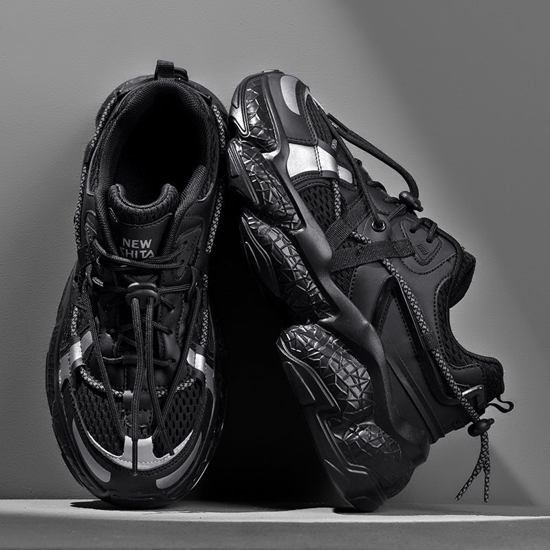 Damen Sportliche Trekking-Sneaker mit innovativem Schnellschnürsystem und rutschfester Sohle
