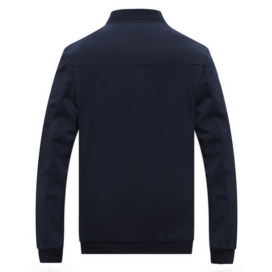 Herren Bomberjacke mit kariertem Innenfutter, windabweisender Shell und Reißverschluss-Taschen Shop Nory
