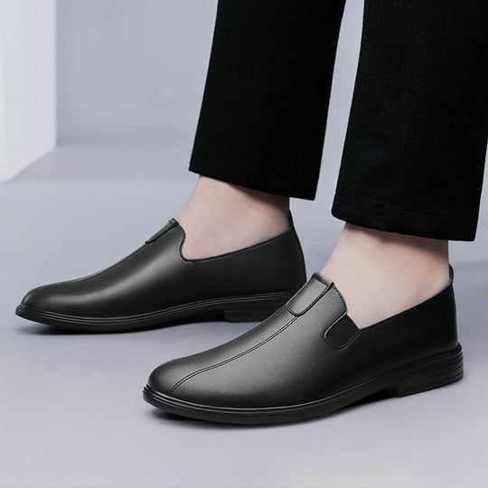 Herren Eleganter Business-Slipper aus Lederoptik mit elastischem Einstieg und dämpfender Komfortsohle Shop Nory