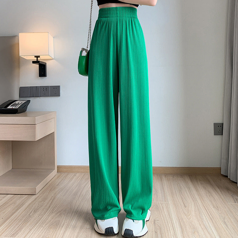 Damen Plissierte Weitbein-Hosen Shop Nory