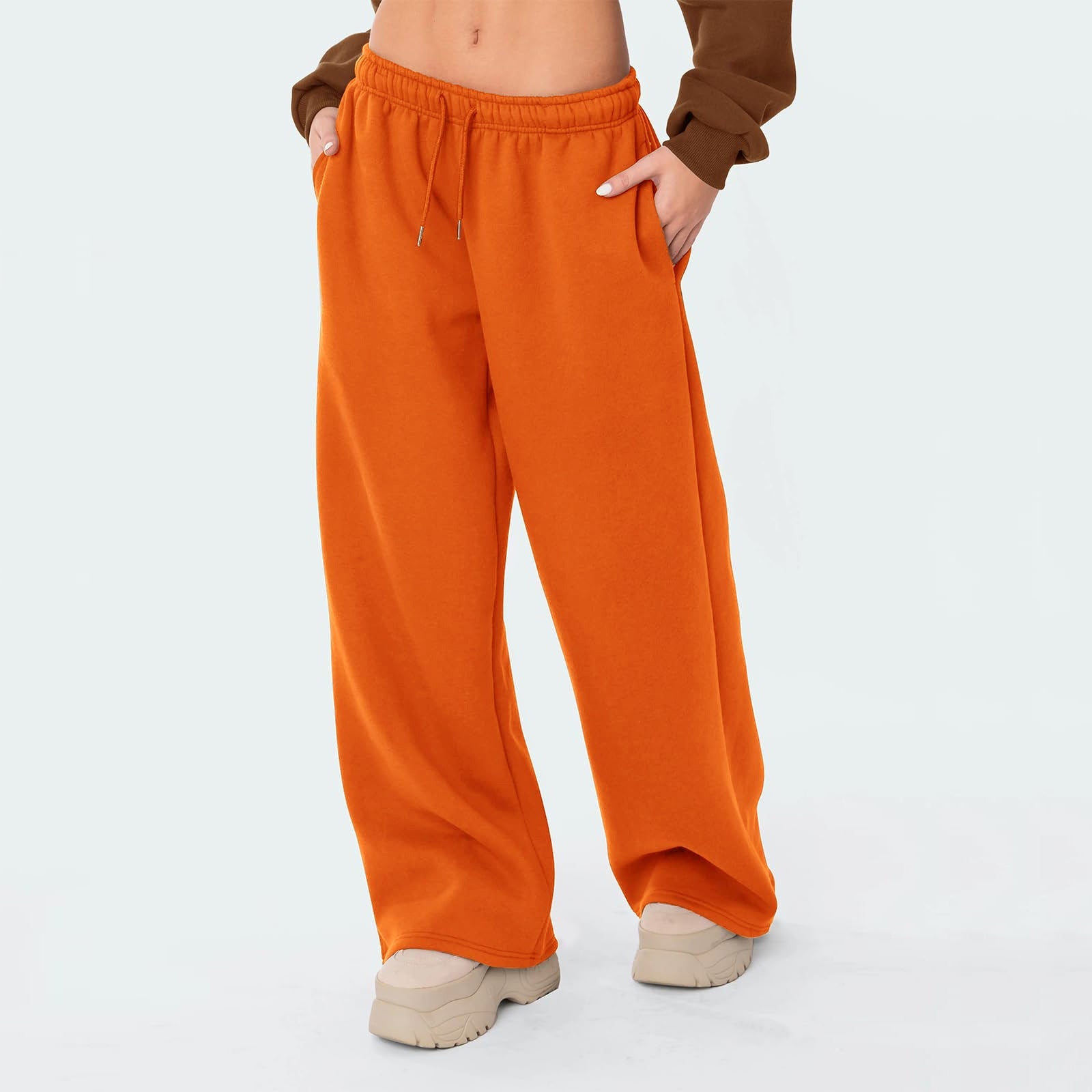 Damen weit geschnittene Sweatpants