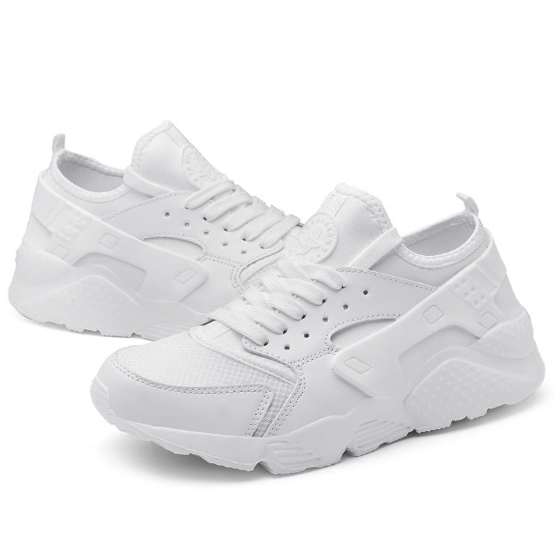 Damen sportliche Sneaker mit atmungsaktiver Oberflächenstruktur und rutschfester Sohle