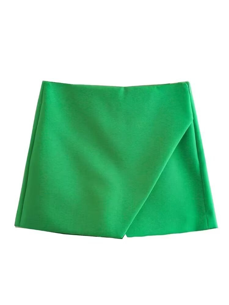 Damen modische Wickel-Shorts aus hochwertigem, elastischem Material