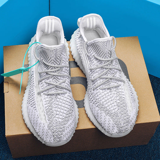 Damen Hochleistungs-Laufschuhe mit atmungsaktiver Strickoberfläche und rutschfester Sohle Shopnory