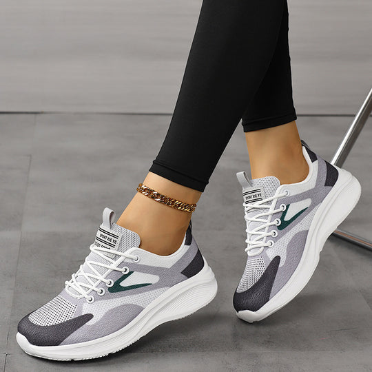 Damen Leichte Mesh-Laufschuhe mit gedämpfter EVA-Plateausohle und Komfort-Fußbett Shop Nory