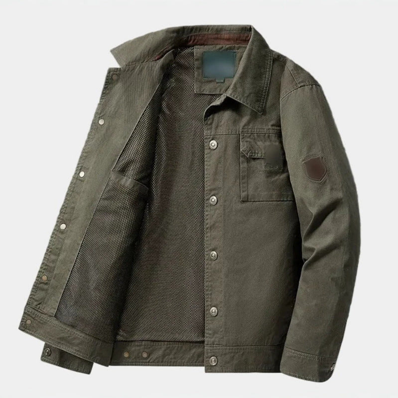 Herren Stilvolle Baumwolljacke