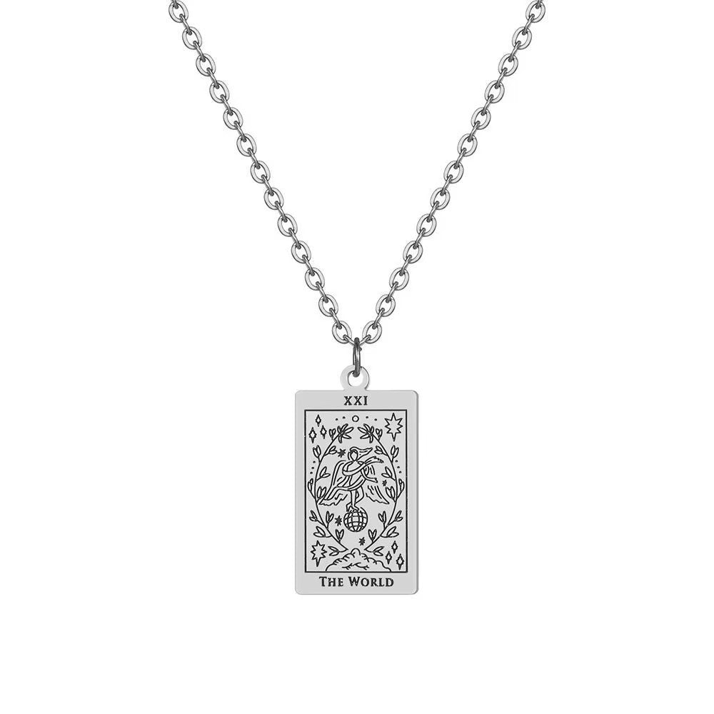 Damen Anhänger mit einzigartigem Tarot-Motiv Shop Nory