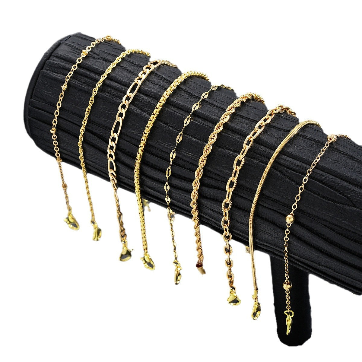 Damen Armband-Set mit filigranen und modernen Kettenstrukturen Shop Nory