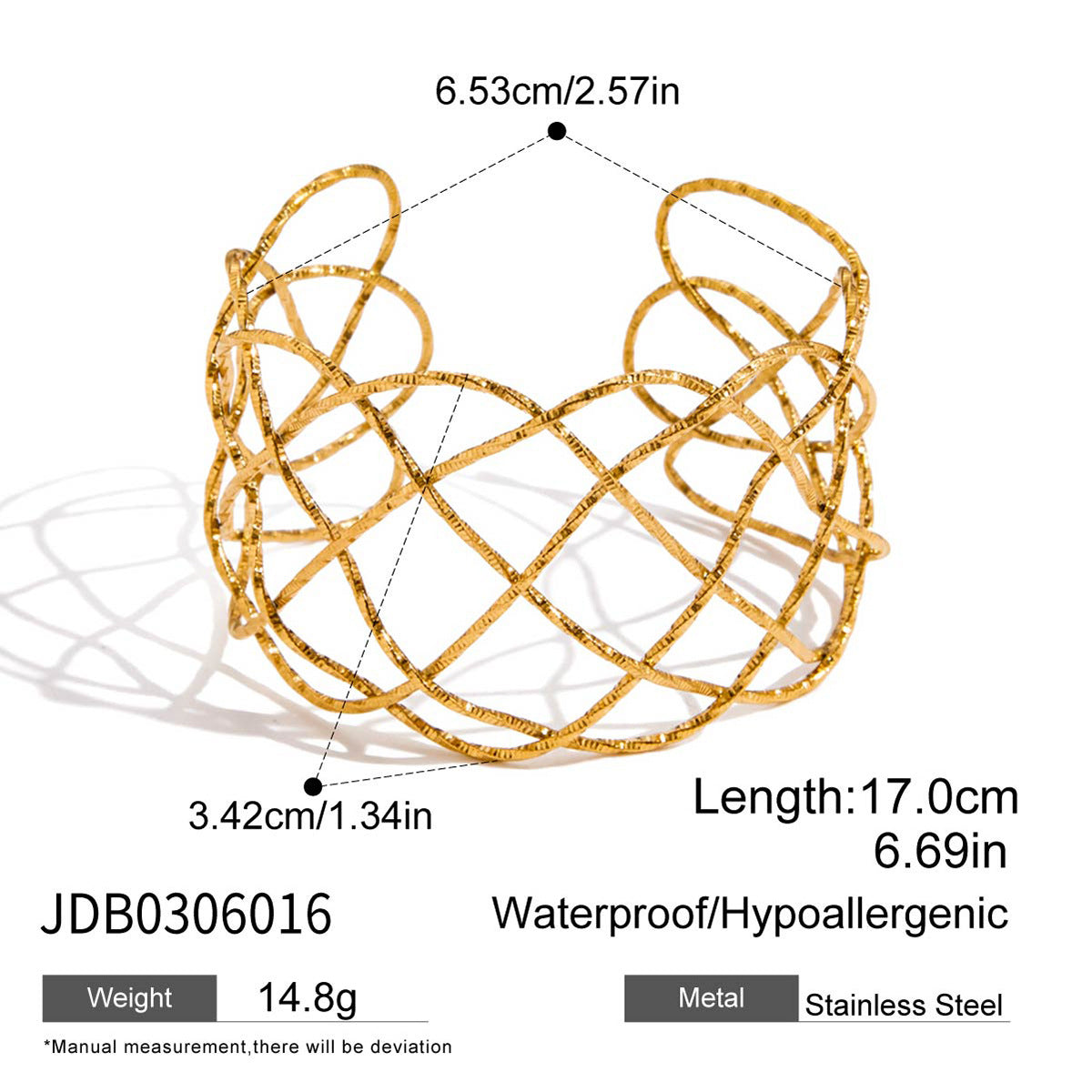 Damen Hypoallergener und wasserdichter Ring aus Edelstahl Shop Nory