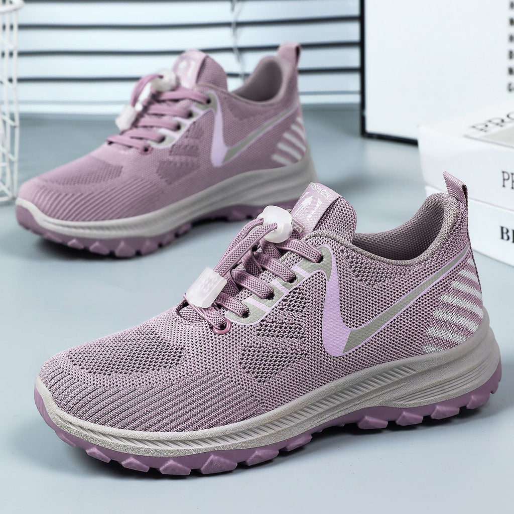 Damen Leichte Mesh-Laufschuhe mit flexibler Sohle Shopnory