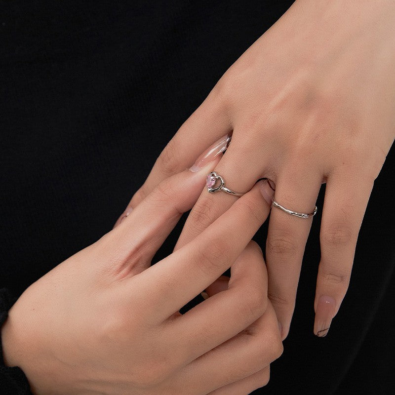 Damen Ring mit herzförmigem Zirkon Shop Nory