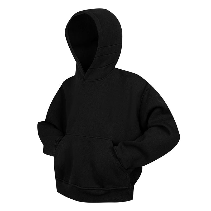 Unisex Oversize-Kapuzenpullover mit Kängurutasche und gerippten Bündchen Shop Nory