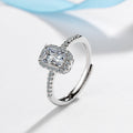 Damen Funkelnder Verlobungsring mit eleganter Zirkonia-Verzierung Shop Nory