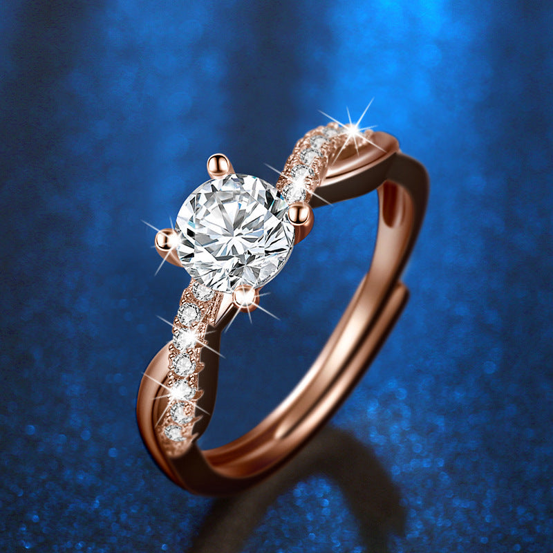 Damenring mit funkelndem Zirkonia und elegantem Design Shop Nory