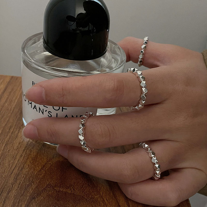 Damen Offener Ring mit modernem, geometrischem Design Shop Nory