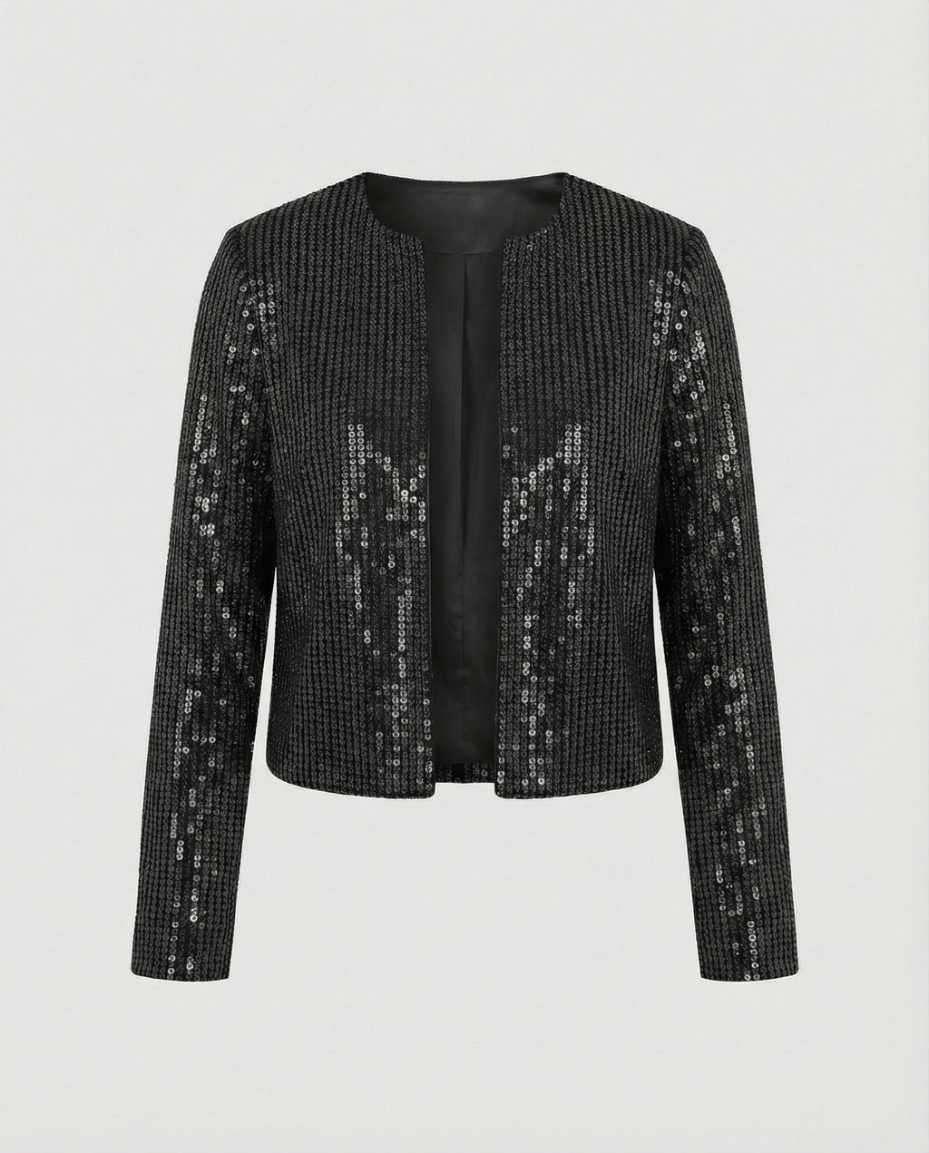 Damen Strickjacke mit Glitzereffekt