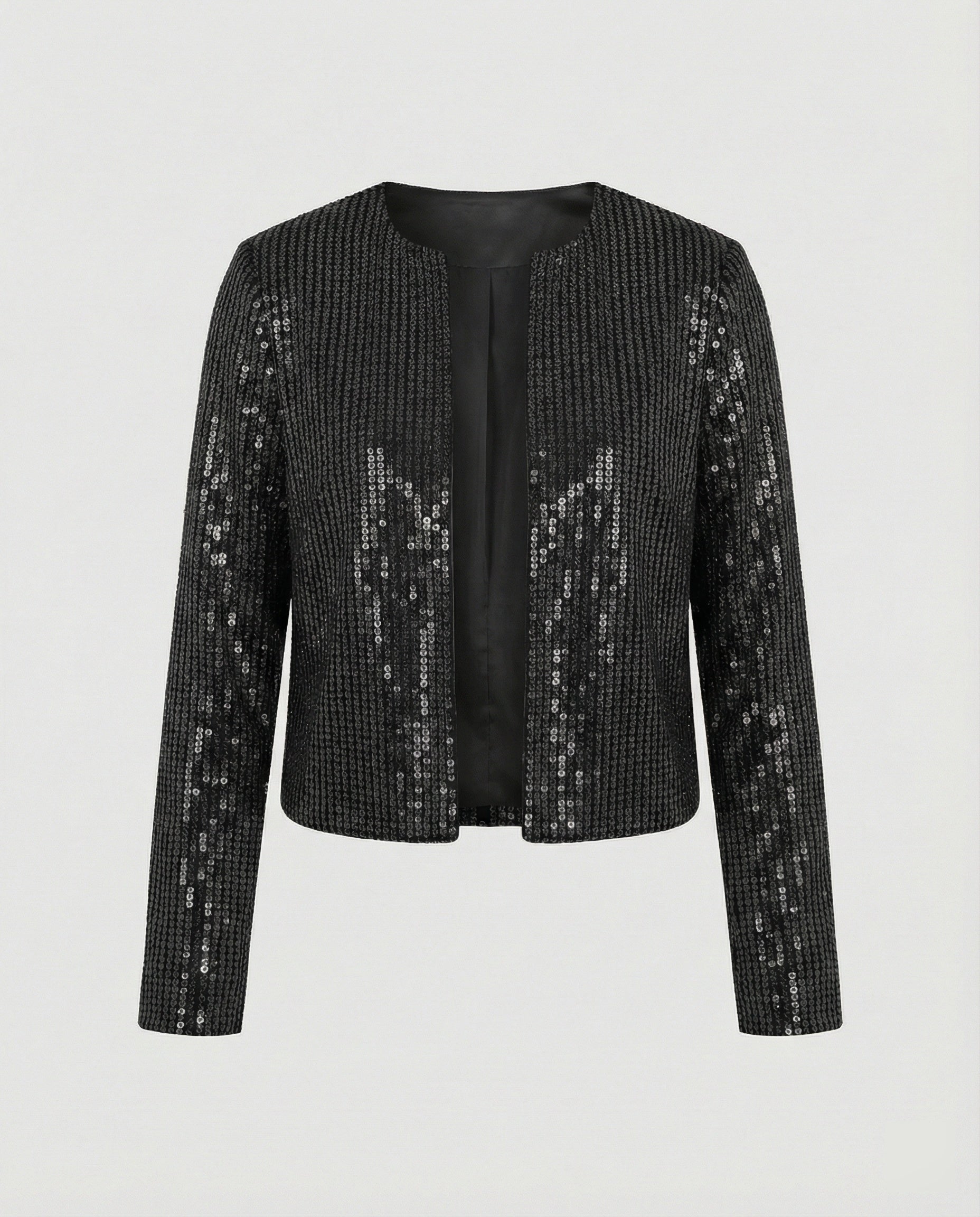 Damen Strickjacke mit Glitzereffekt