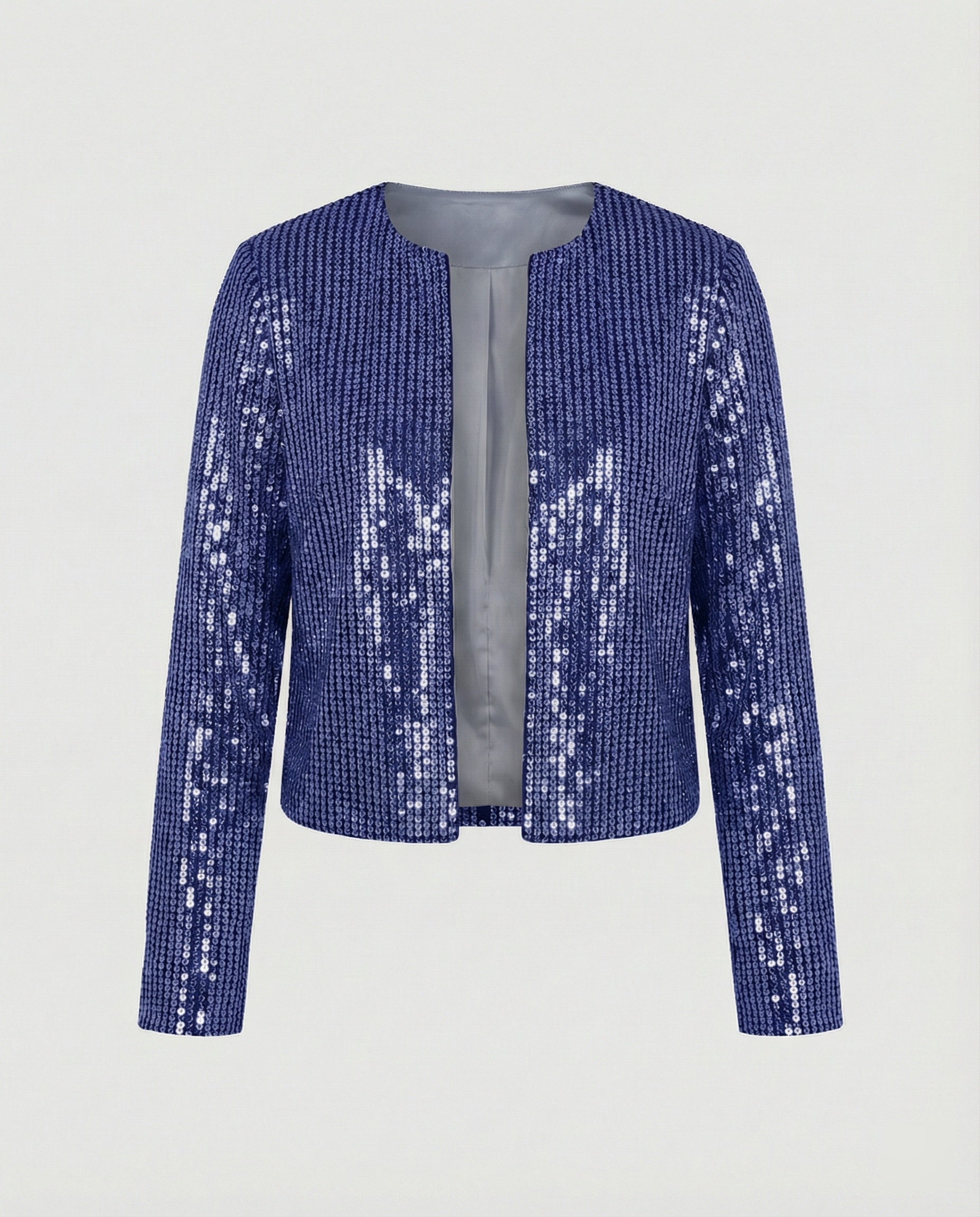 Damen Strickjacke mit Glitzereffekt