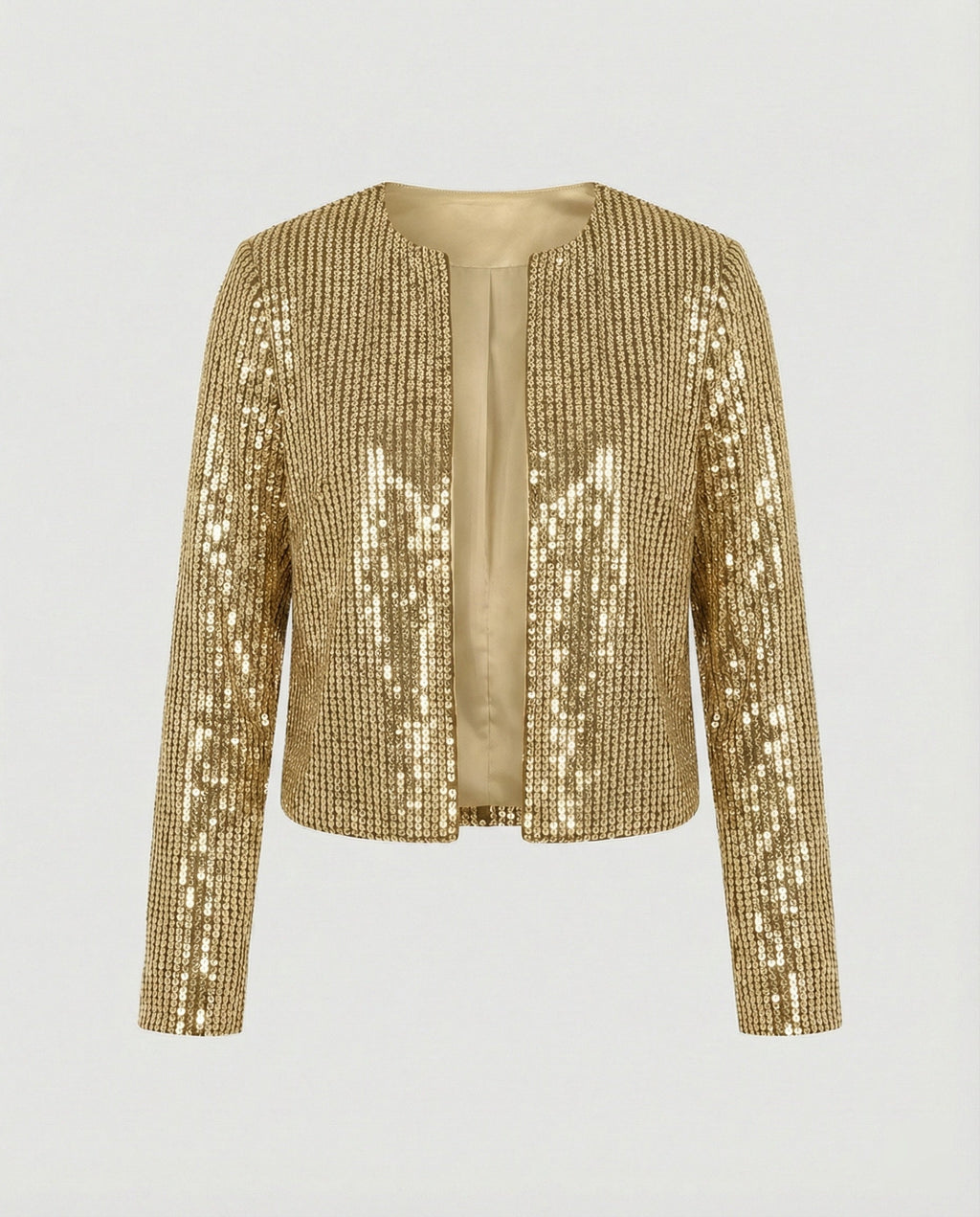 Damen Strickjacke mit Glitzereffekt