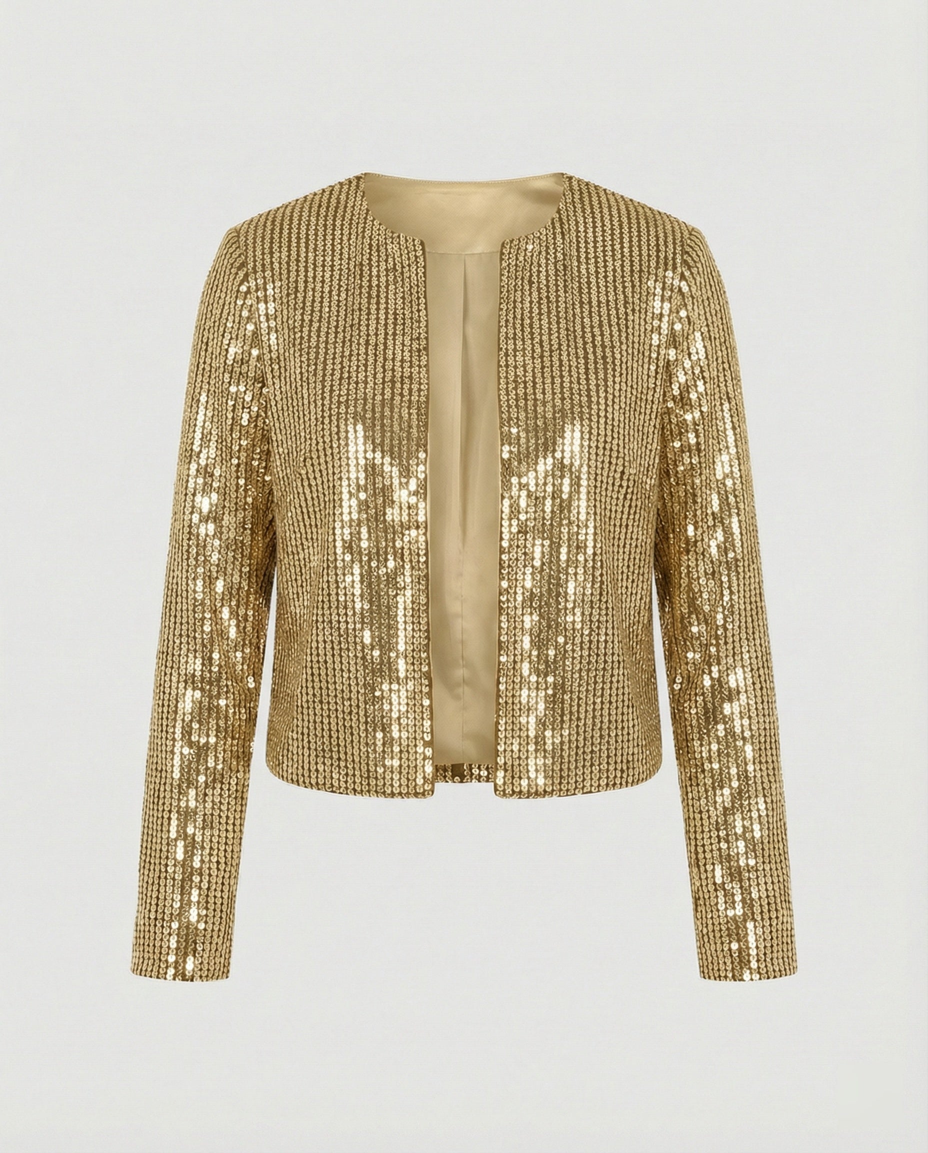 Damen Strickjacke mit Glitzereffekt