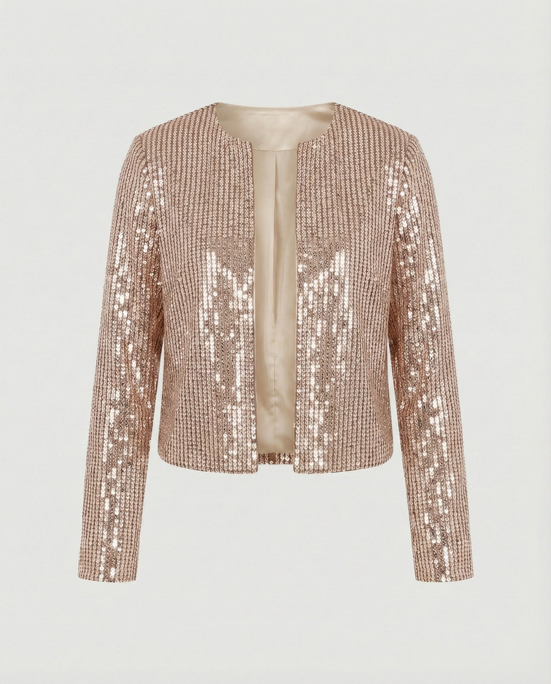Damen Strickjacke mit Glitzereffekt