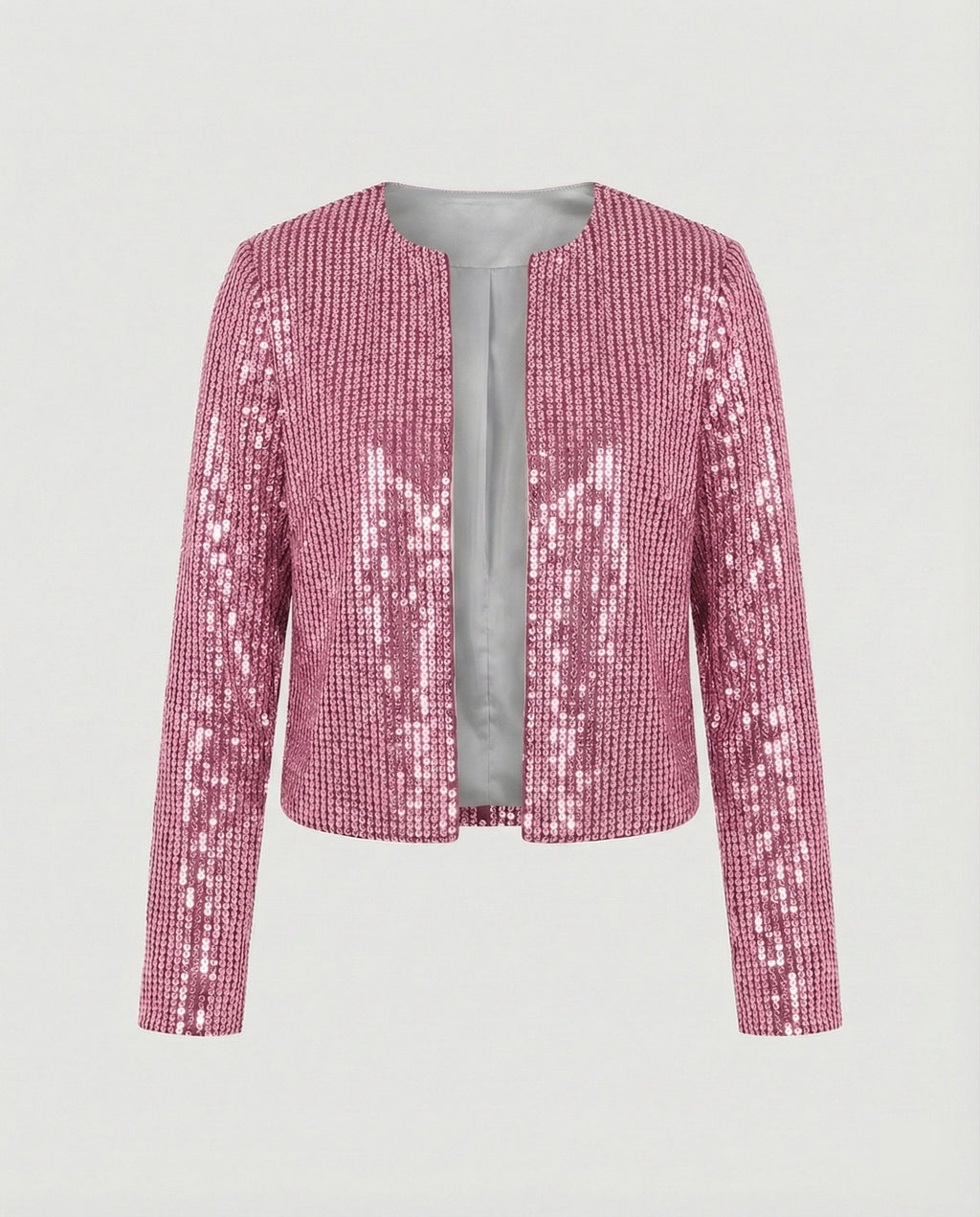 Damen Strickjacke mit Glitzereffekt