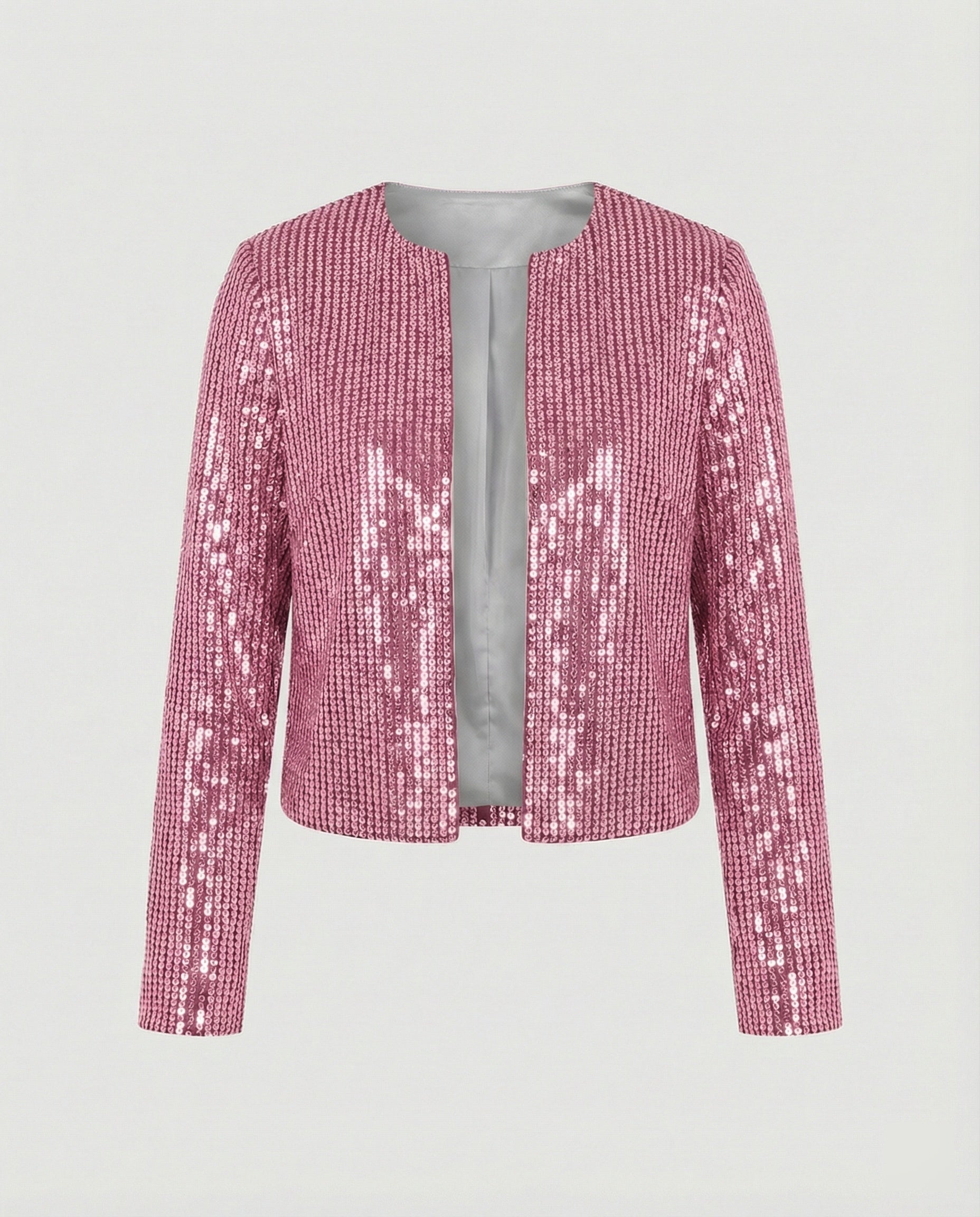 Damen Strickjacke mit Glitzereffekt