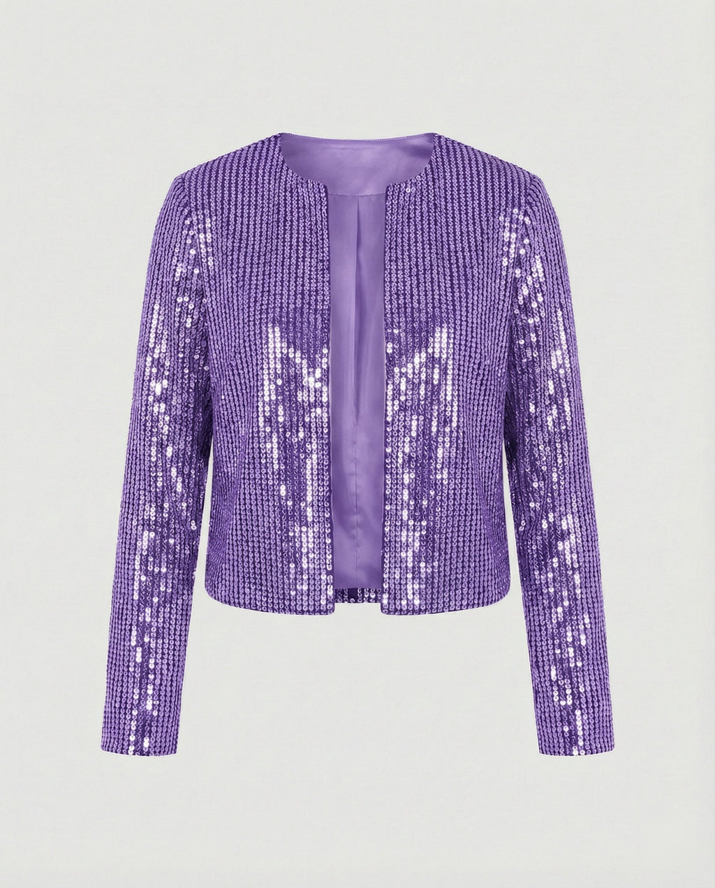 Damen Strickjacke mit Glitzereffekt