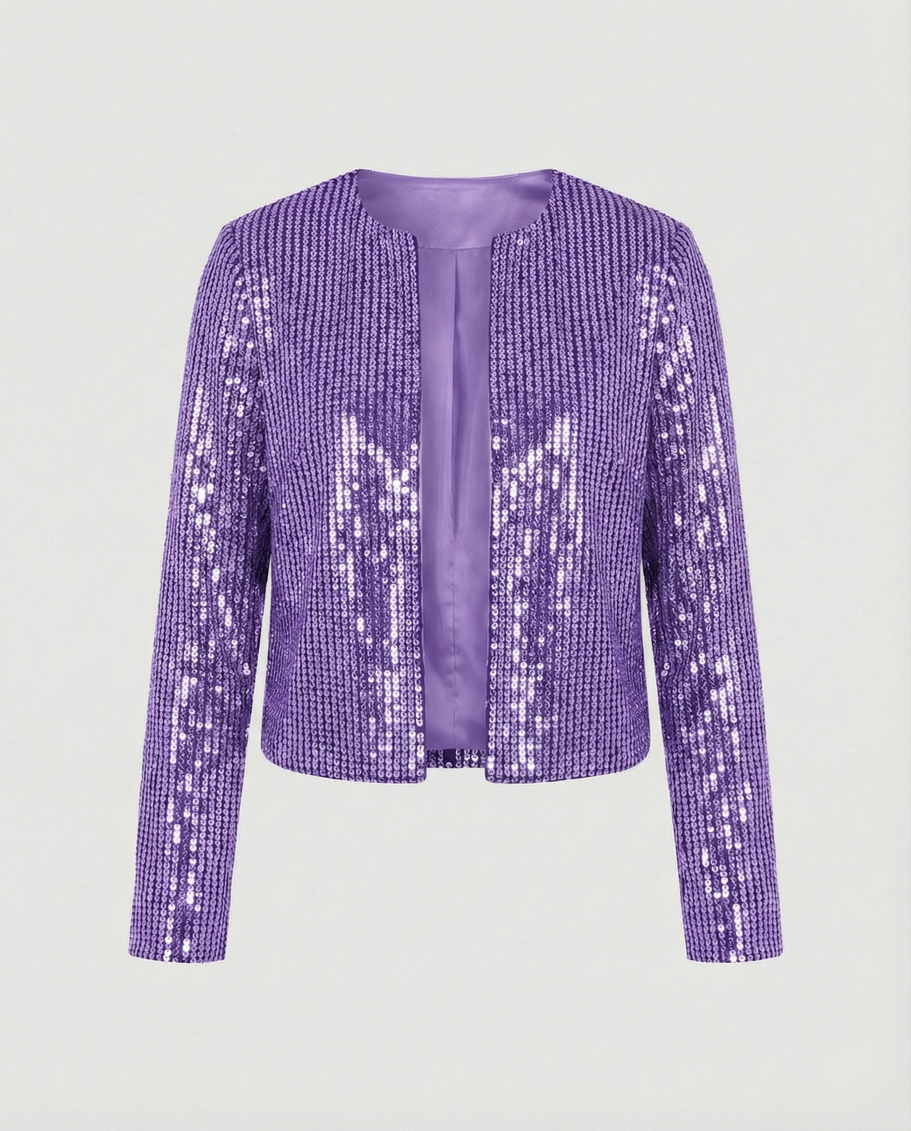 Damen Strickjacke mit Glitzereffekt