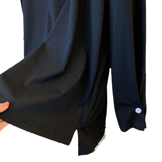 Damen Lässiges Langarmshirt mit modernem Schnitt Shop Nory