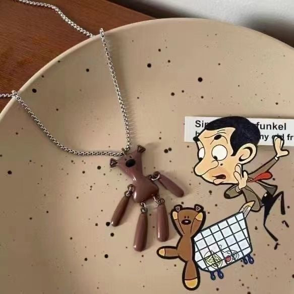 Damen Kette mit kreativem Tierdesign und verspieltem Anhänger Shop Nory
