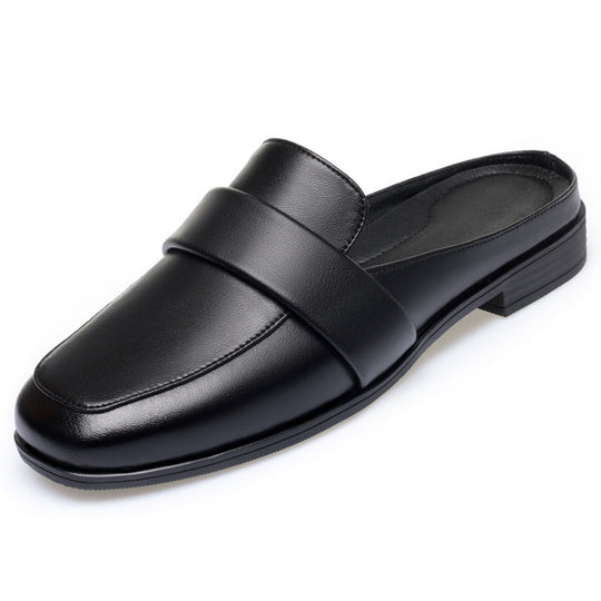 Damen Komfortable Slipper aus hochwertigem Leder mit schickem Riemen Shopnory
