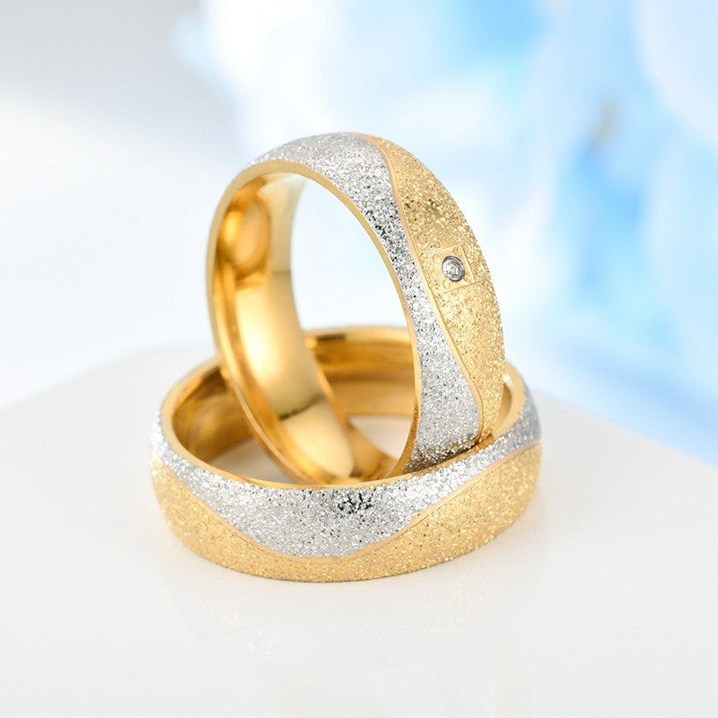 Herren Ring mit kunstvollem Oberflächenmix und funkelndem Zirkonia Shop Nory