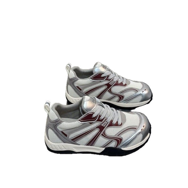 Damen Sportive Retro-Chunky-Sneaker mit atmungsaktivem Mesh und robuster Profilsohle Shop Nory