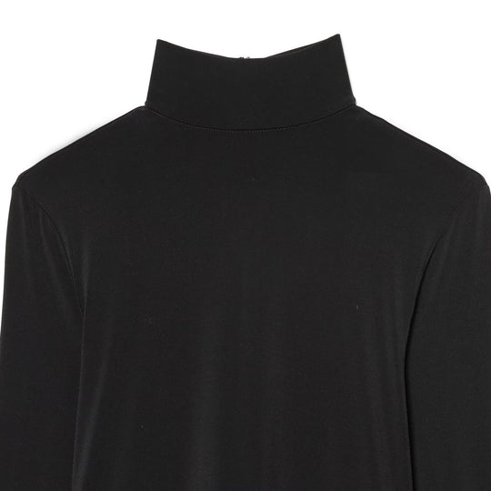 Damen Jumpsuit mit Stehkragen, weitem Plissee-Hosenbein und Knöchel-Bindebändern Shop Nory