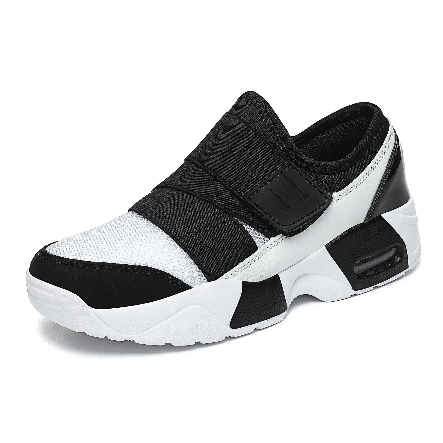 Damen nan Schlupfsneaker mit breitem Elastikriemen, atmungsaktivem Mesh und geformter Dämpfungsohle