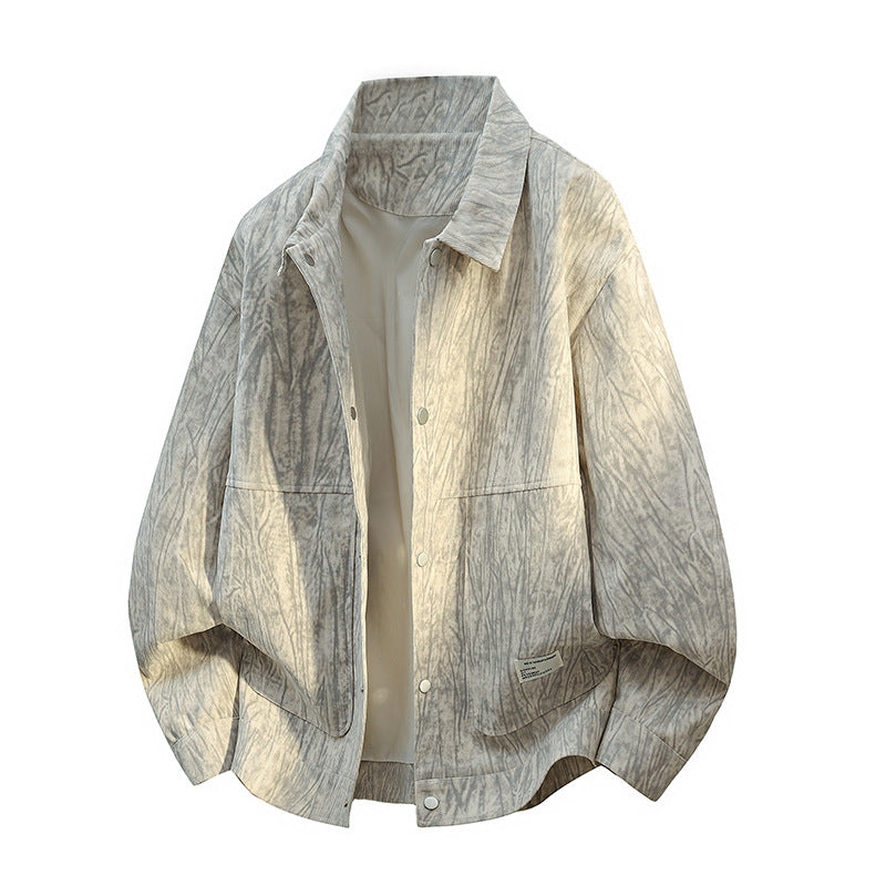 Herren Modische Übergangsjacke mit hohem Kragen Shop Nory