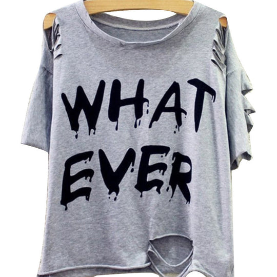 Damen Trendiges Oversized T-Shirt mit raffinierten Cut-Out-Ärmeln Shopnory