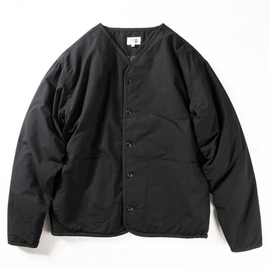 Herren Leichte gesteppte kragenlose Übergangsjacke mit Knopfleiste und aufgesetzten Taschen Shop Nory