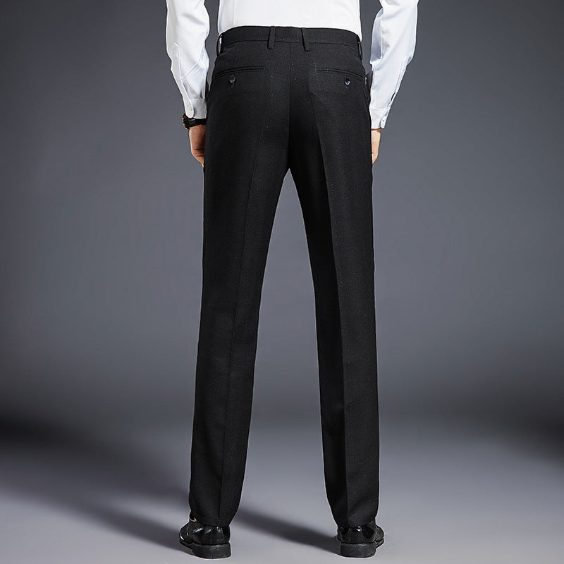Herren Formelle Anzughose mit Bügelfalte, leichtem Stretch und schmaler Silhouette Shop Nory