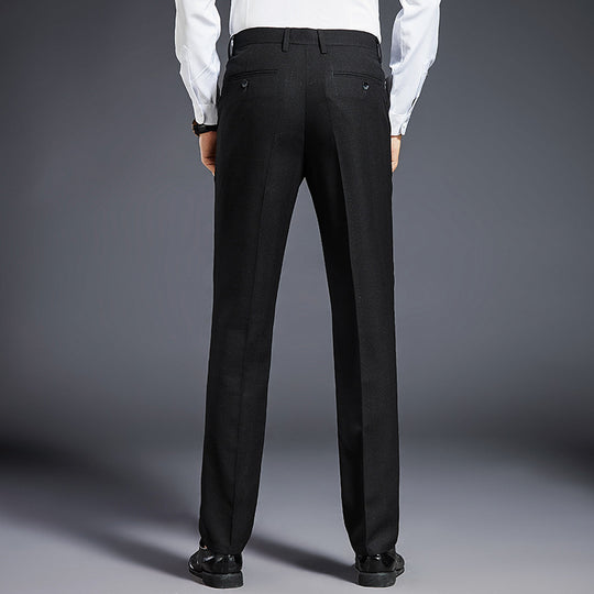 Herren Formelle Anzughose mit Bügelfalte, leichtem Stretch und schmaler Silhouette Shop Nory