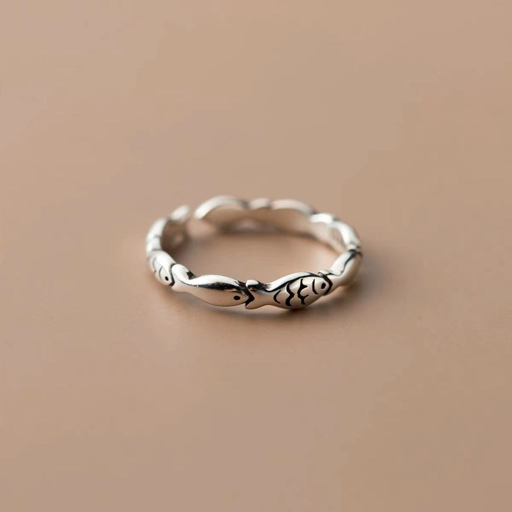 Damen filigraner Verlobungsring aus hochwertigem Silber Shop Nory