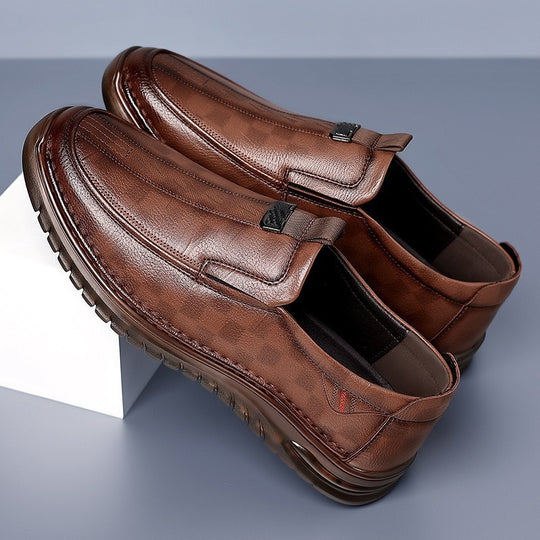 Herren Modische Leder Slipper Shop Nory