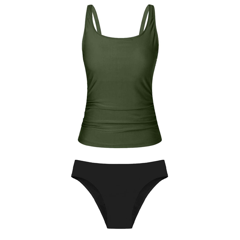 Damen Bikiniset mit floralem Oberteil und klassischem Unterteil
