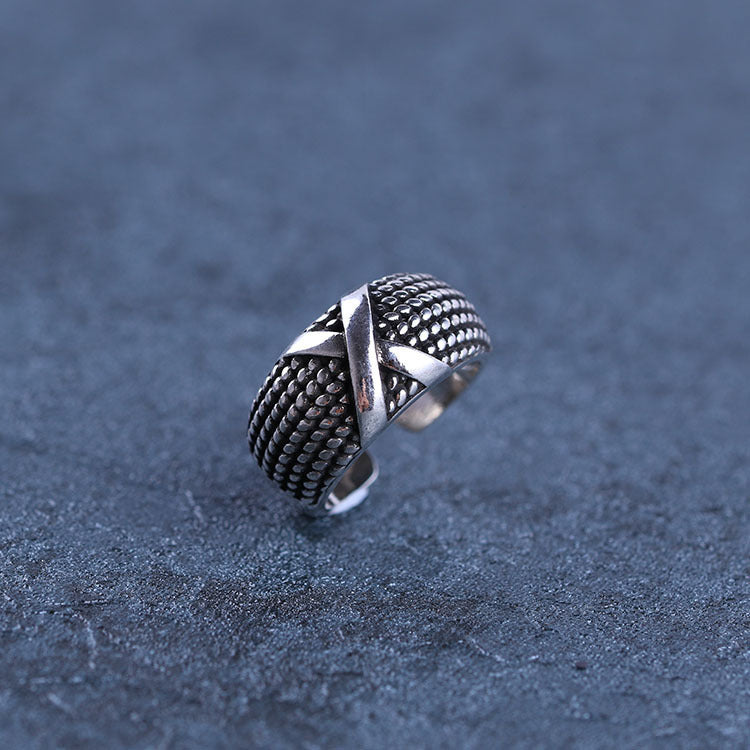 Herrenring mit modernem Design Shop Nory