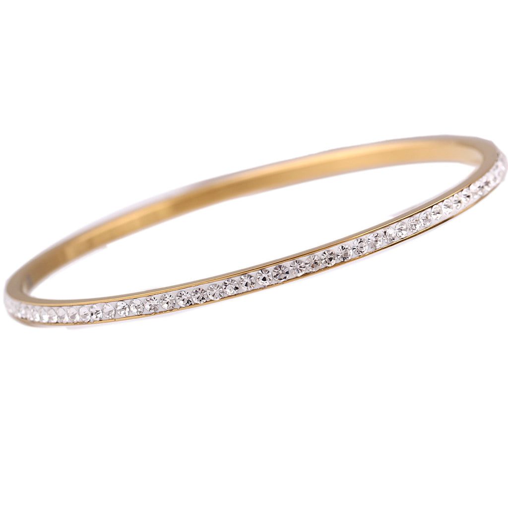 Damen Armband mit funkelndem Kristallbesatz Shop Nory